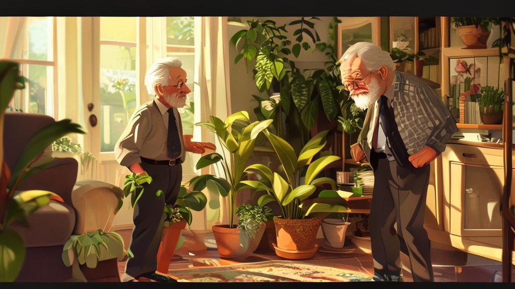 Le jour où j'ai joué les médiateurs entre mes plantes d'intérieur